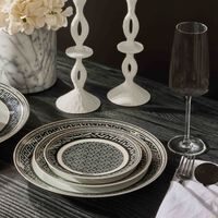 فيرساتشي طبق الخبز والزبدة لا جريكا سيغنتشر دائري 16 سم