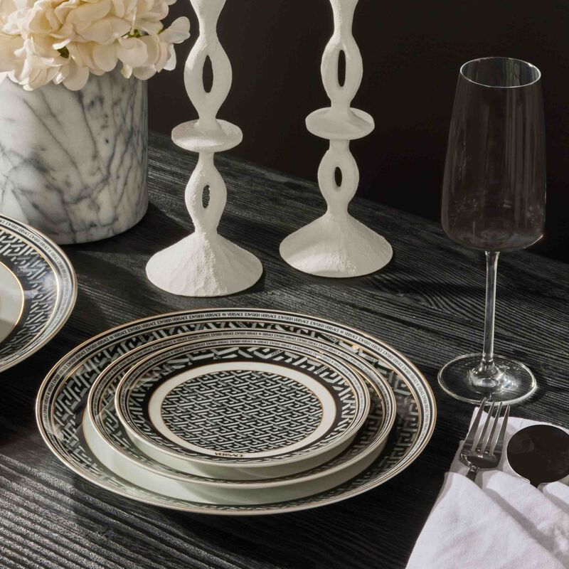 فيرساتشي طبق الخبز والزبدة لا جريكا سيغنتشر دائري 16 سم