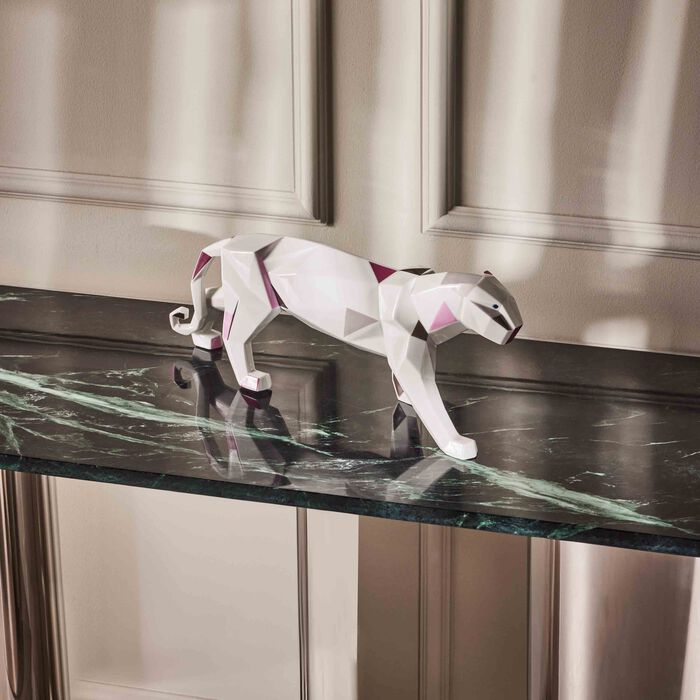 Panther Sculpture Small Grey lladro panther sculpture small grey