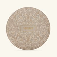 versace barocco beige service plate round 33 cm