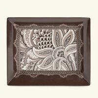 إيترو صينية بلوم مستطيلة صغيرة باللون الأخضر