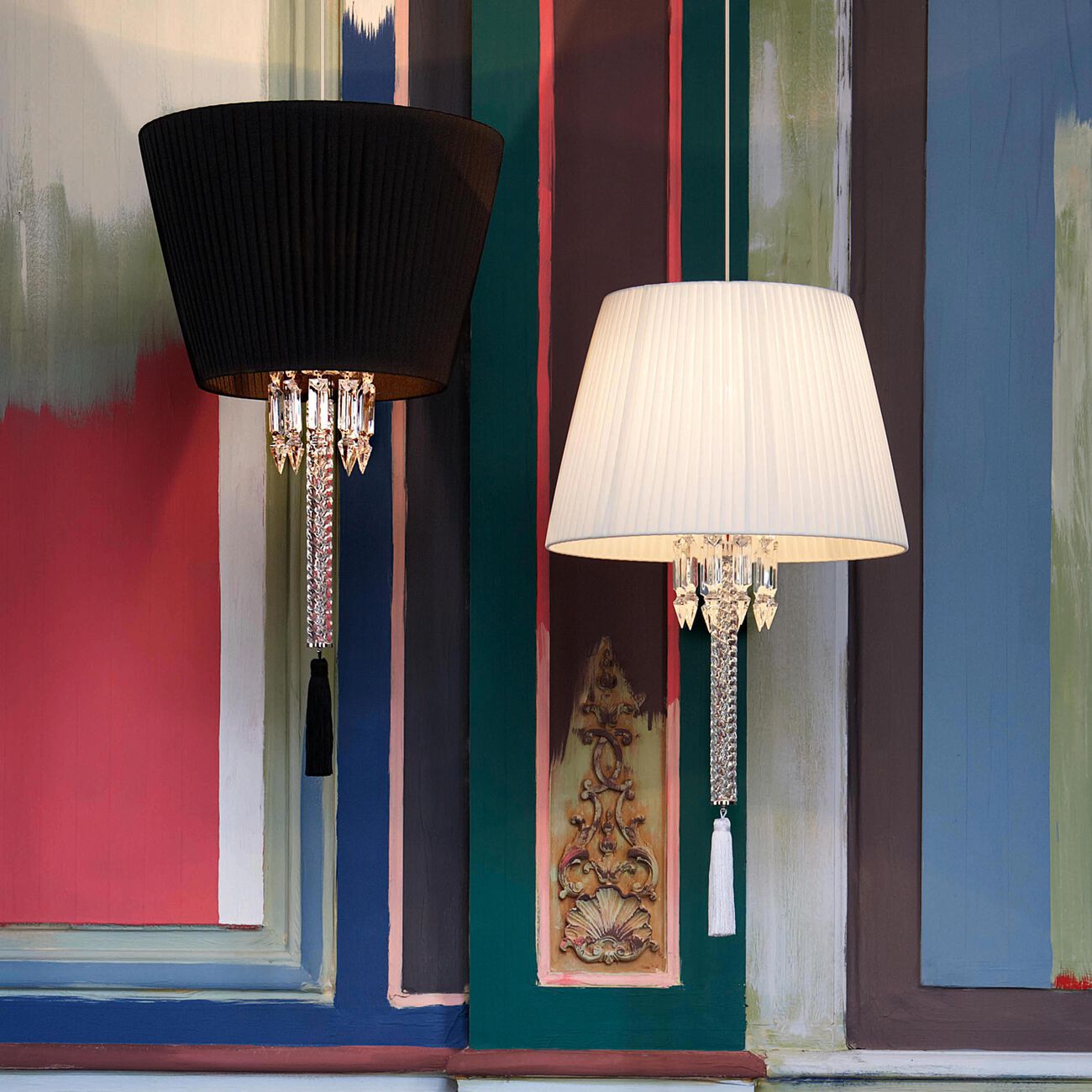 baccarat torch ceiling light