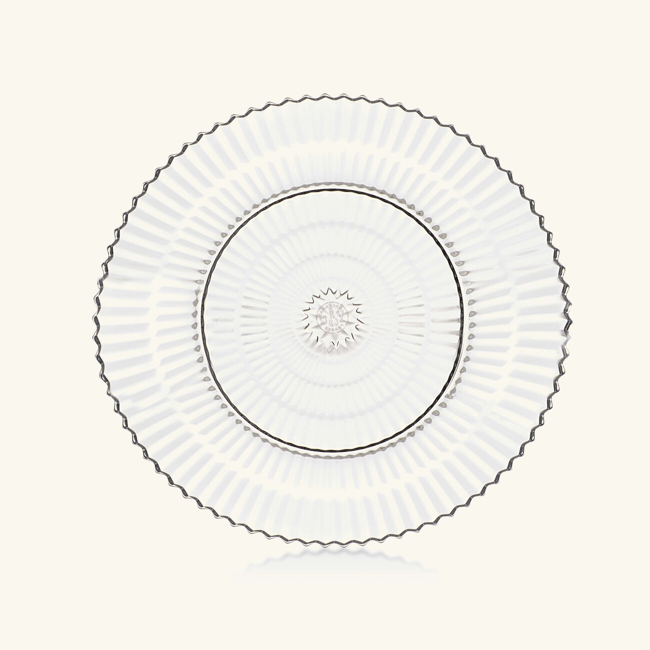 باكارا طبق ميل نوي دائري شفاف 12 سم