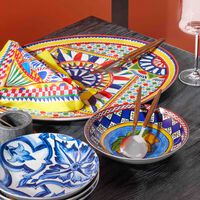 Carretto Lemon Soup Plate Round 20cm Set Of 2 dolce gabbana casa carretto lemon soup plate round 20cm set of 2