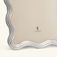 Ripple Frame 20x25 cm Platinum l objet ripple frame 20x25 cm platinum