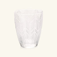 ZIG ZAG Water Glass Clear missoni home zig zag water glass clear
