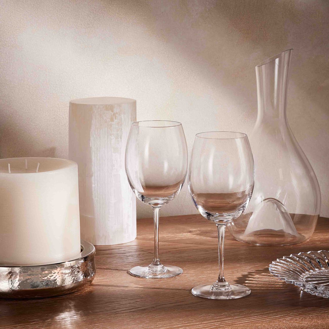 baccarat oenologie bordeaux wine glass clear set of 2