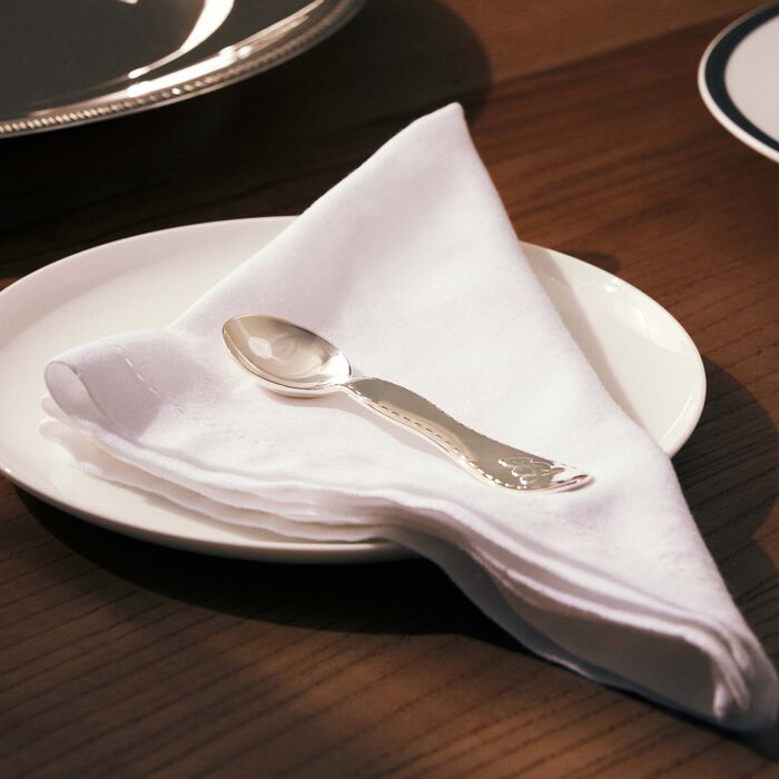 christofle charlie bear baby spoon silver plated