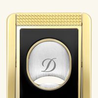 st dupont cigar stand cigar cutter black