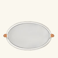 ralph lauren home wyatt serving tray rectangular extra large brown