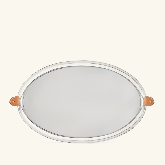 ralph lauren home wyatt serving tray oval large stainless steel