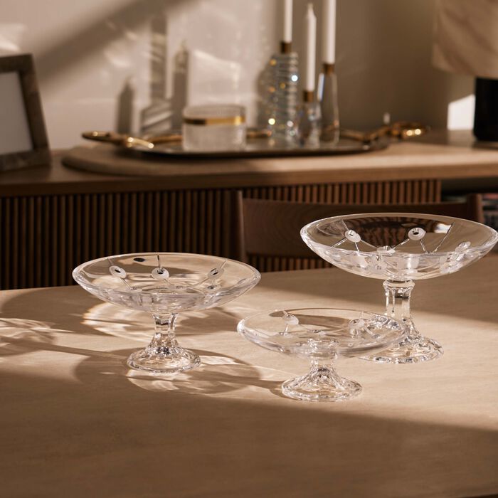 وعاء ديكور كوستيليشن شفاف بحجم متوسط ماريو تشيوني وعاء ديكور كوستيليشن شفاف بحجم متوسط