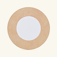 bernardaud ecume bread   butter plate round gold 16cm