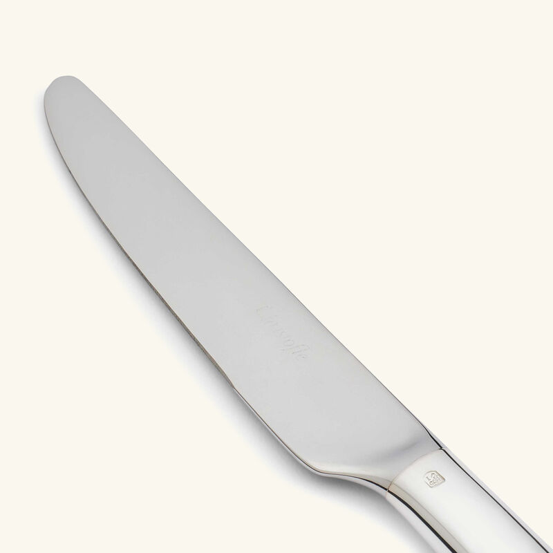 christofle mood dessert knife silver plated