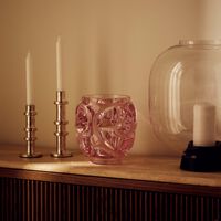Tourbillons Vase Small Pink lalique tourbillons vase small pink