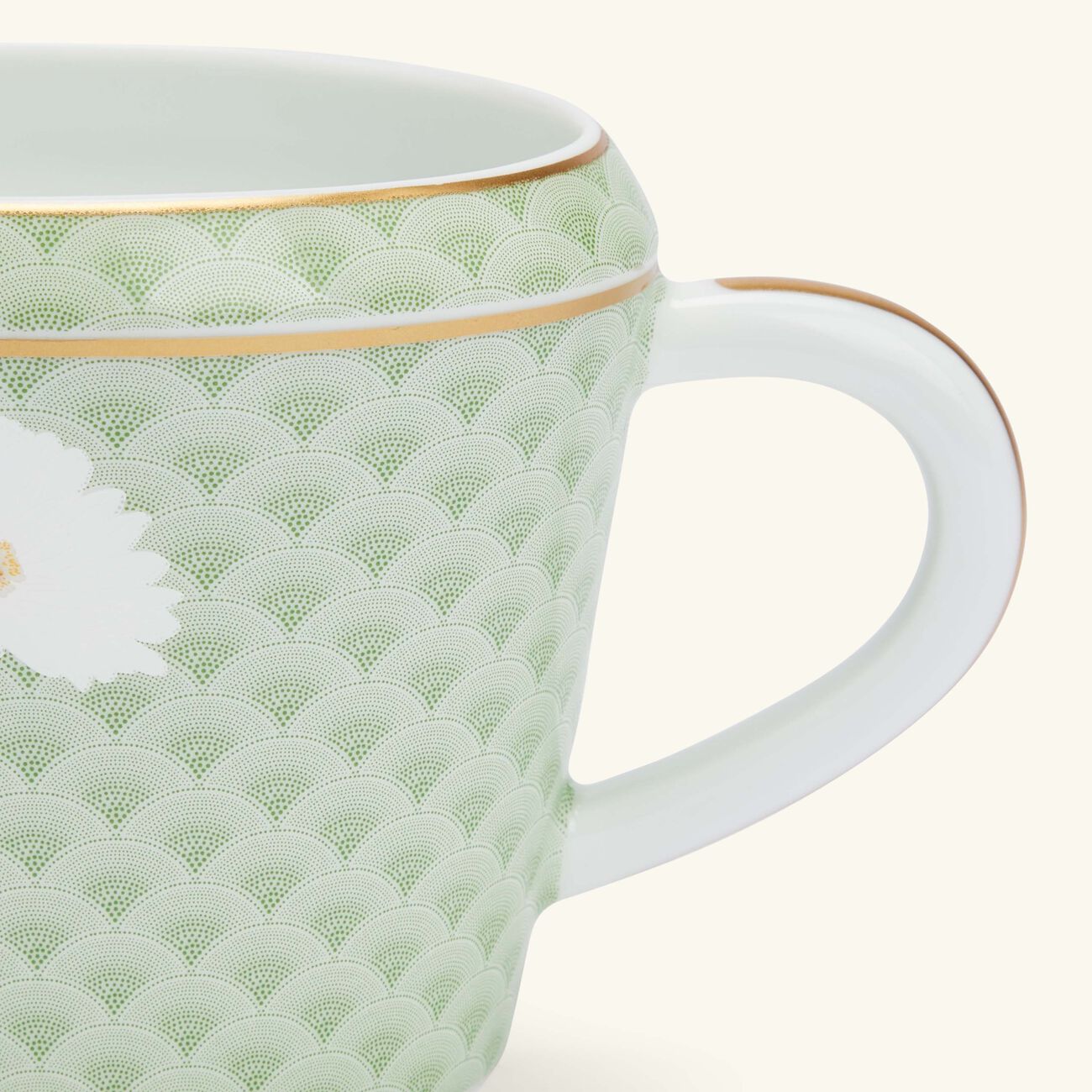 bernardaud praiana milk pitcher green