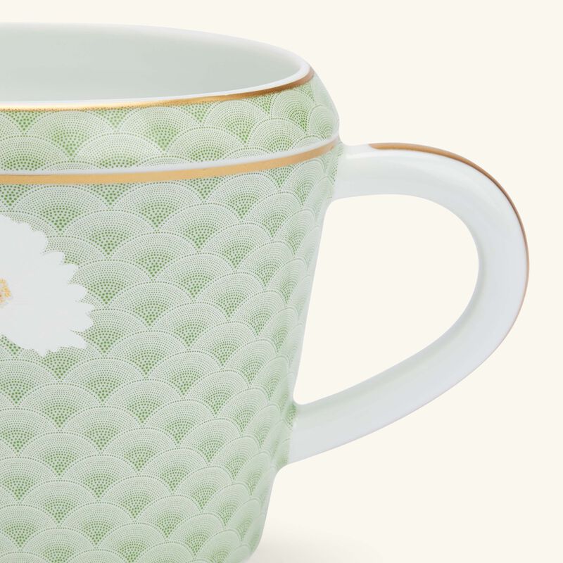 bernardaud praiana milk pitcher green