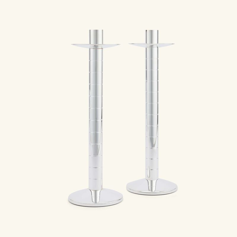 Penthouse Montgomery Candle Holder Silver Plated Set of 2 ralph lauren home penthouse montgomery candle holder silver plated set of 2