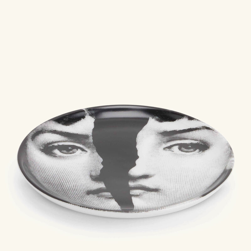 Tema e Variazioni No.10 Coaster Grey fornasetti tema e variazioni no 10 coaster grey