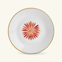 Allée De Cyprès Bread Plate Round Pink 15cm marie daage all e de cypr s bread plate round pink 15cm