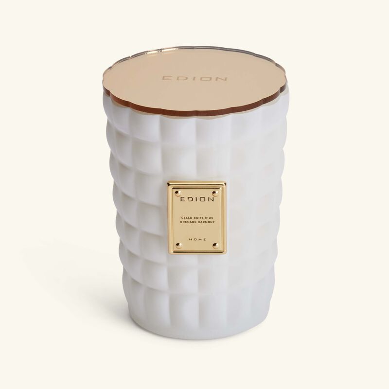 edion cello suite no 25 grenade harmony bianca scented candle 300g