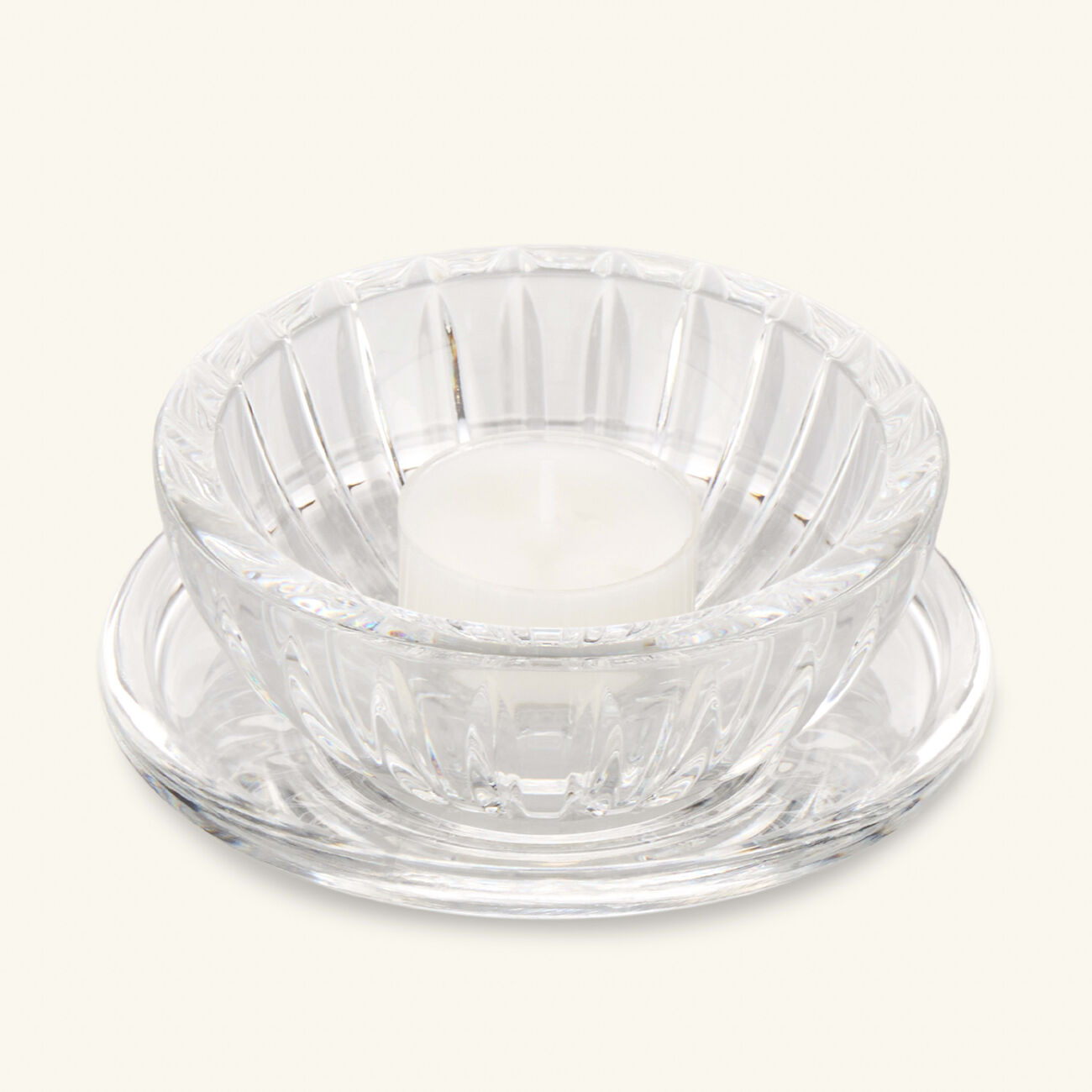 Lotus Candle Holder Clear mario cioni c lotus candle holder clear
