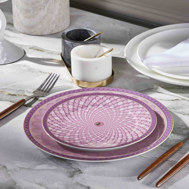 Signum Rose Plate Round Pink 18cm rosenthal signum rose plate round pink 18cm