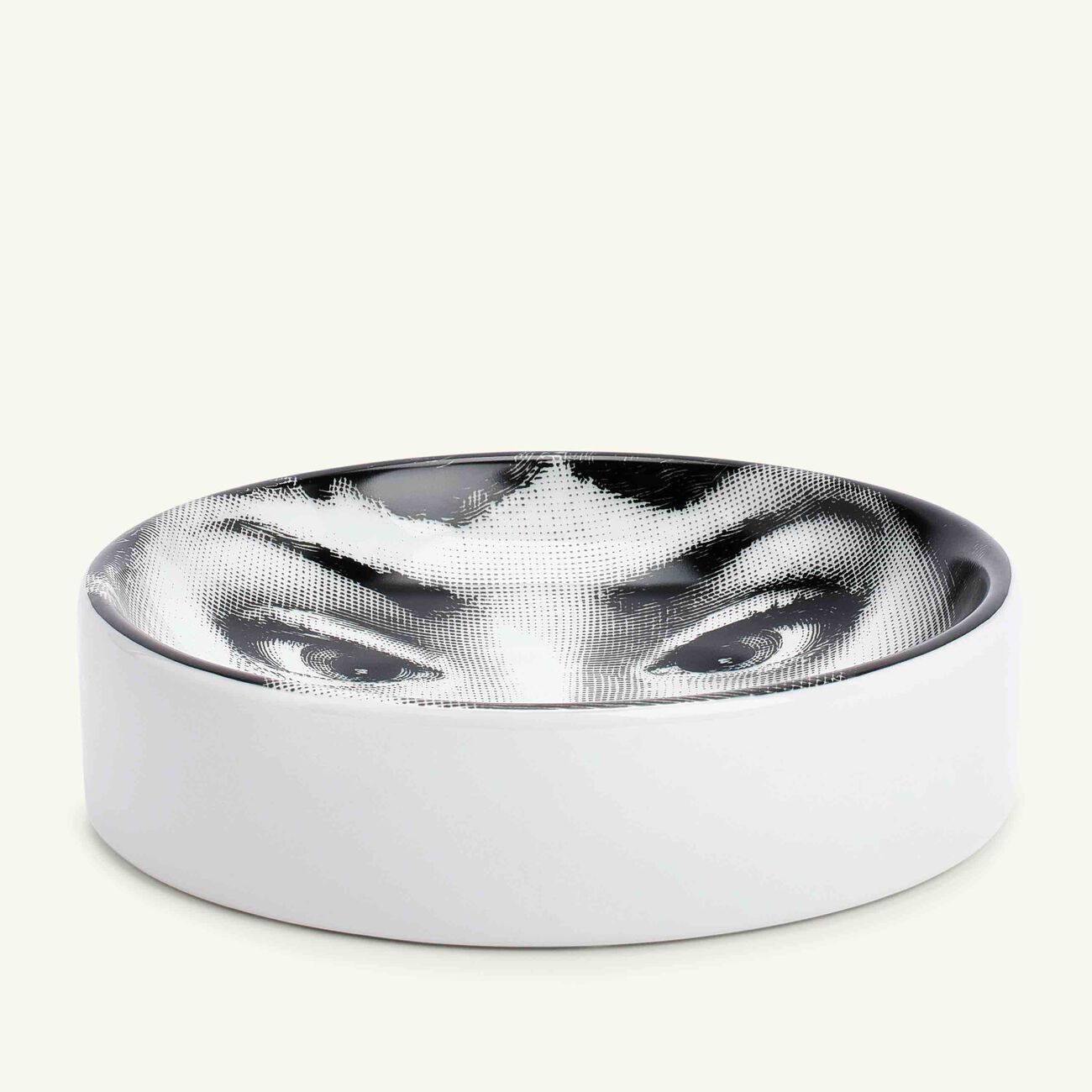 fornasetti tema e variazioni ashtray round grey