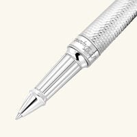 Line D Eternity Rollerball Pen Silver st dupont line d eternity rollerball pen silver
