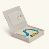 لايت اوف سكينة طقم نعيمة فيروزا من عطر ومسبحة