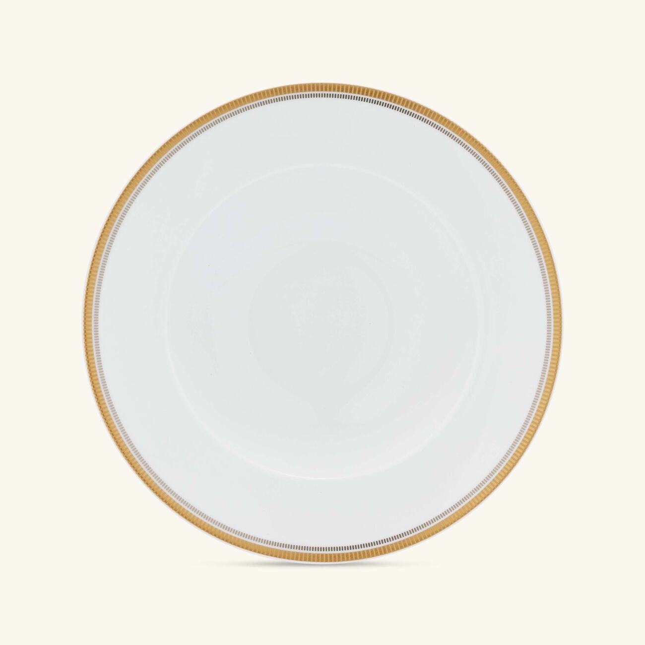 Gage Soup Plate Round White 22cm bernardaud gage soup plate round white 22cm