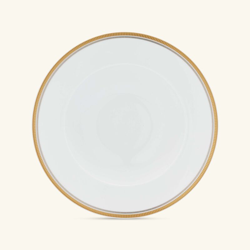 Gage Soup Plate Round White 22cm bernardaud gage soup plate round white 22cm