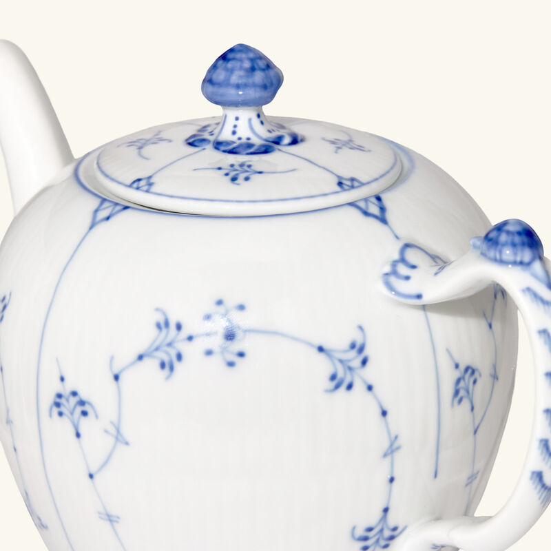 Blue Fluted Plain Teapot White royal copenhagen blue fluted plain teapot white