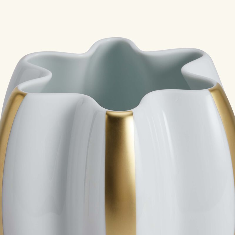 bernardaud domani vase medium gold