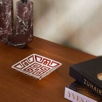 ginori 1735 labirinto bowl red