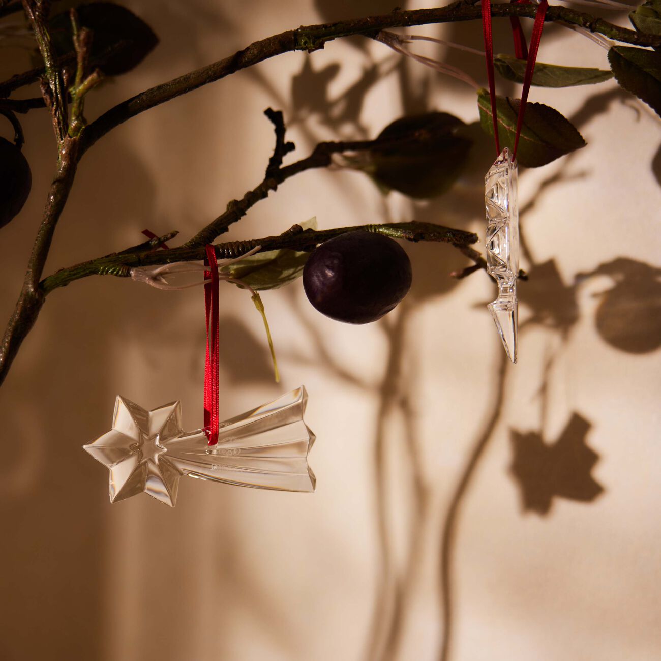 baccarat no l shooting star ornament 2024 mini clear