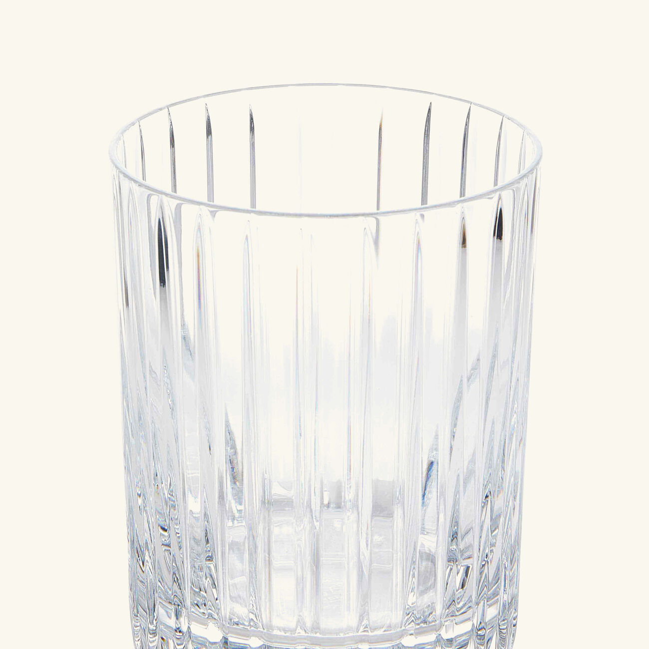 baccarat elements drinking glass clear set of 4