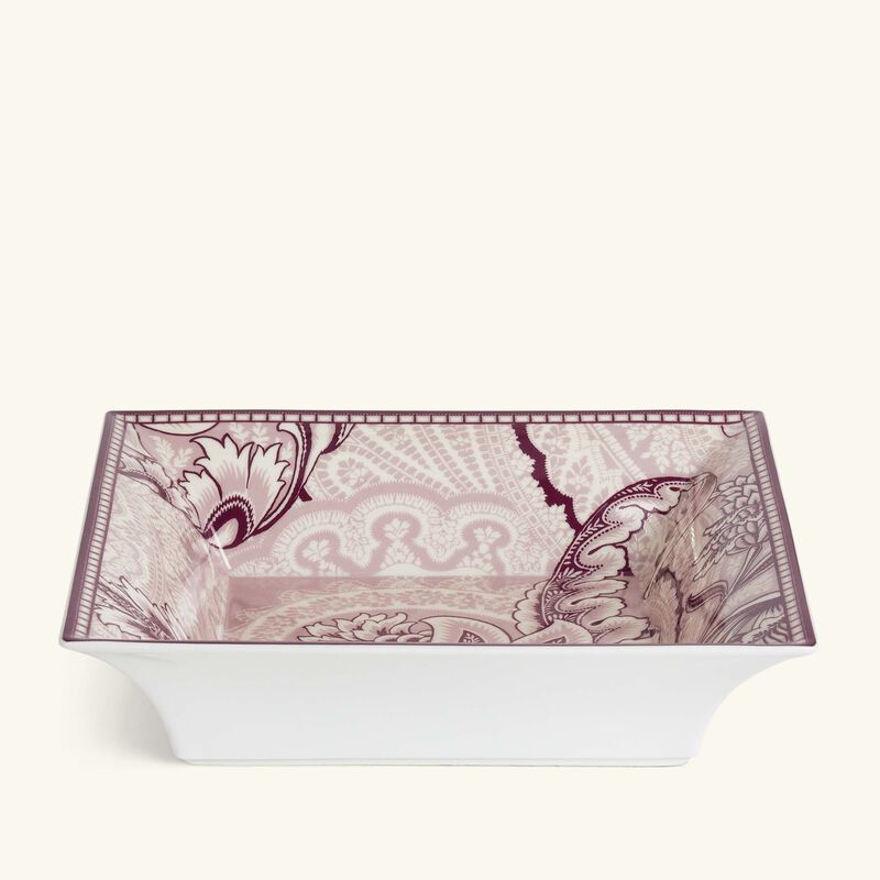Bloom Trinket Tray Square Medium Pink etro bloom trinket tray square medium pink
