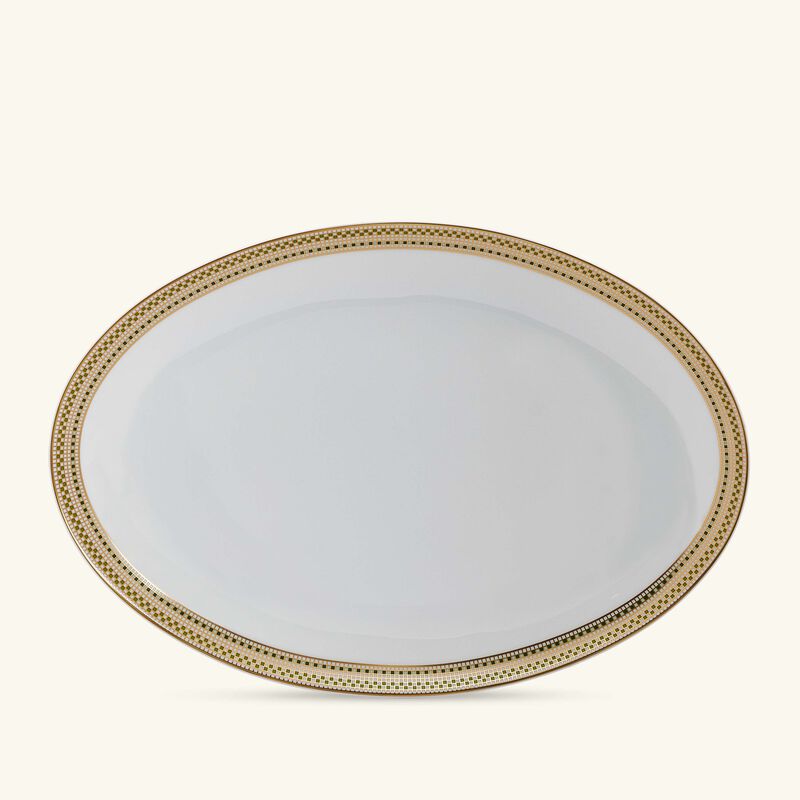 برناردو طبق التقديم أوغوستا بتصميم بيضاوي 38 سم