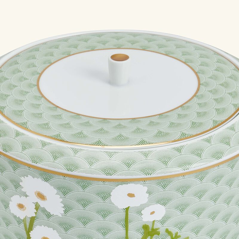 bernardaud praiana soup tureen green
