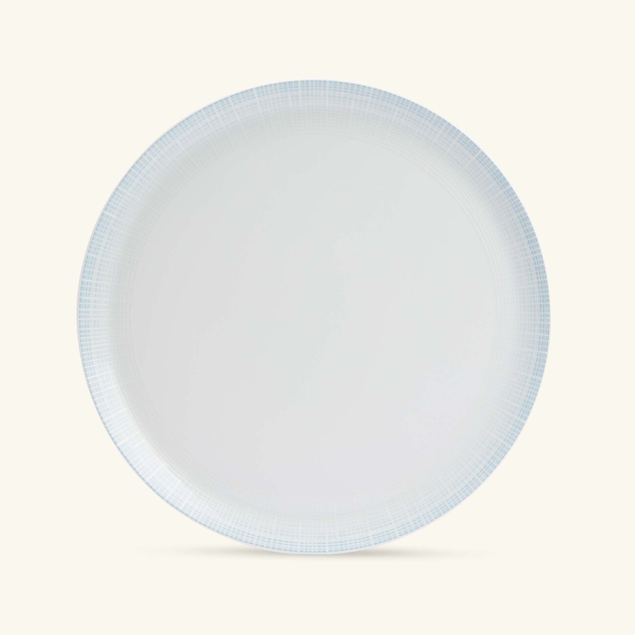 bernardaud saphir bleu serving platter round blue