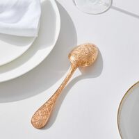 christofle jardin d eden soup spoon pink