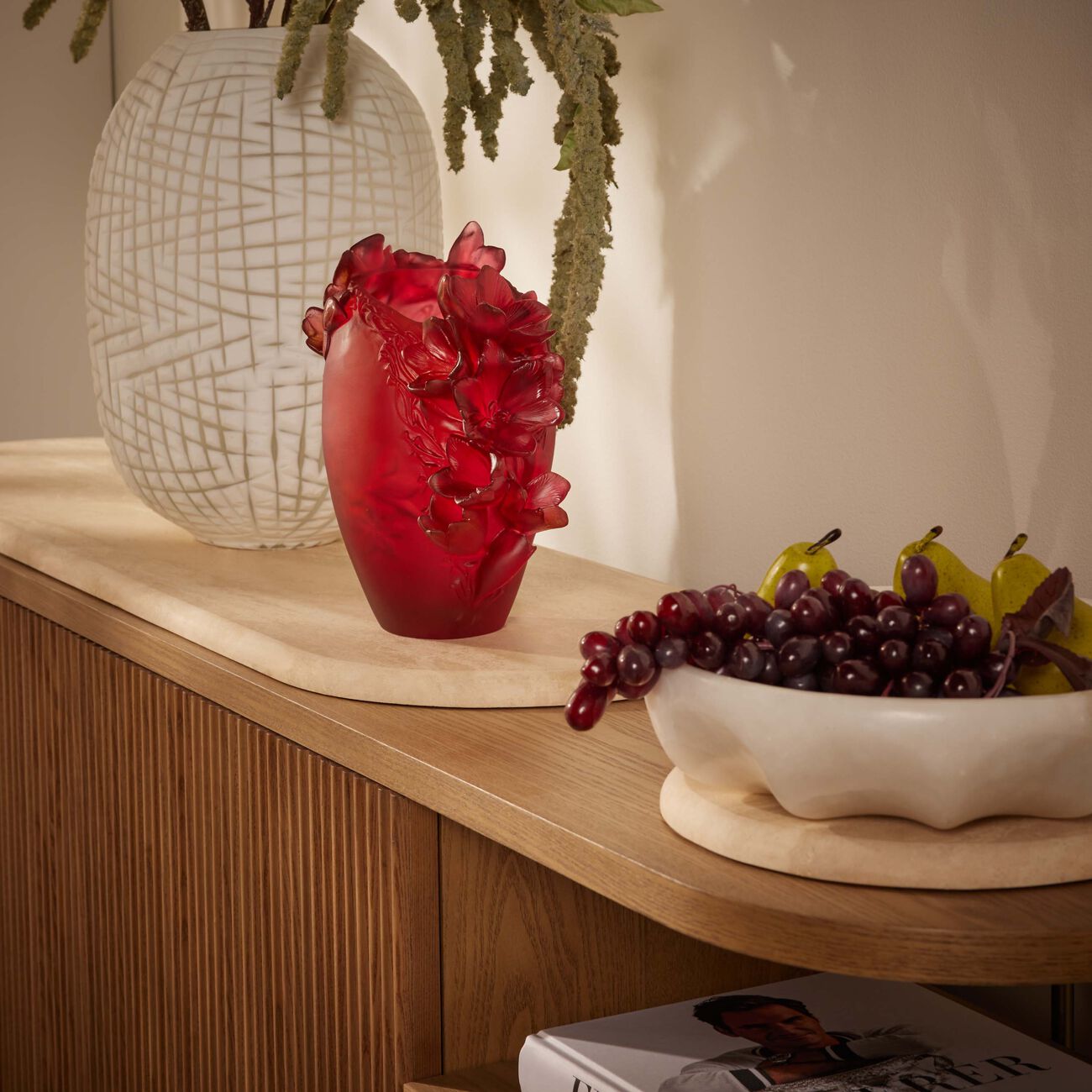 دوم مزهرية سافران صغيرة برتقالية