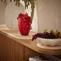 دوم مزهرية سافران صغيرة برتقالية