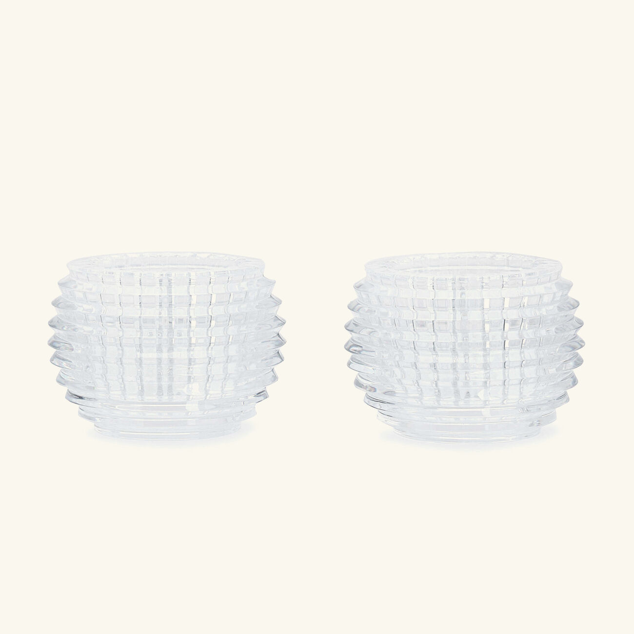 baccarat eye votive clear set of 2