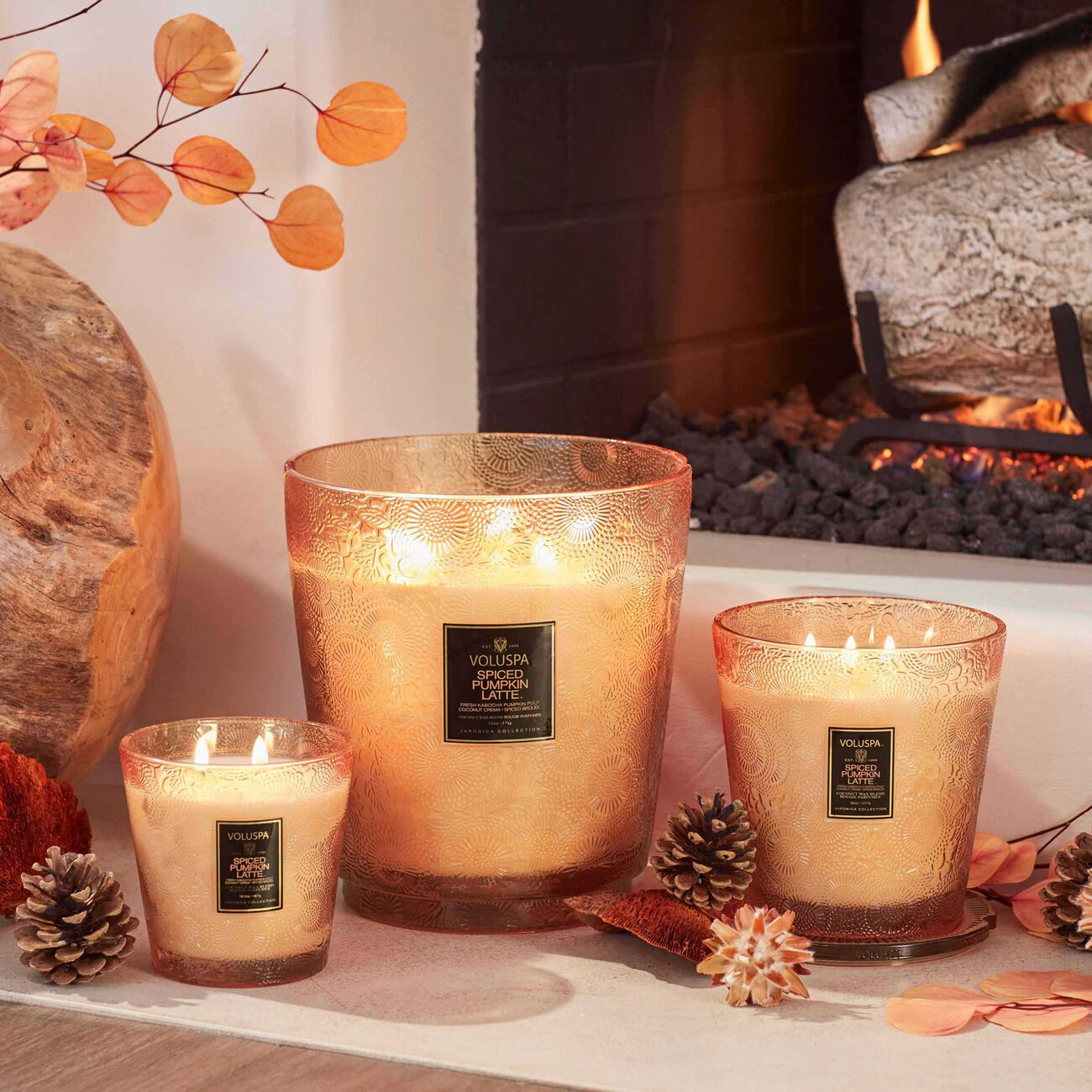 Spiced Pumpkin Candle voluspa spiced pumpkin candle