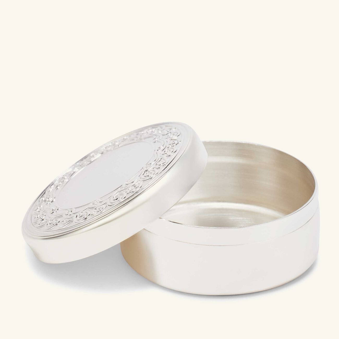 christofle frieze bonbonni re box round silver plated