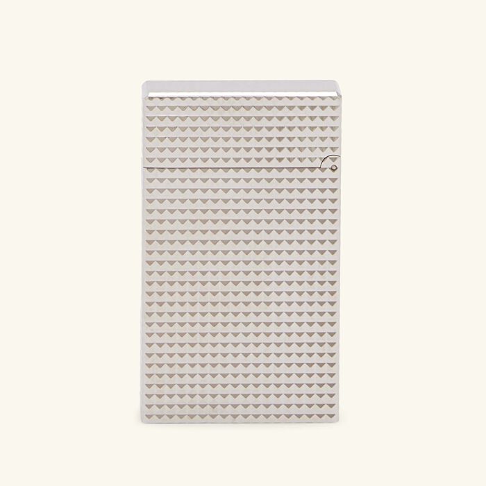 Le New Grand Dupont Diamond Head Lighter Silver st dupont le new grand dupont diamond head lighter silver