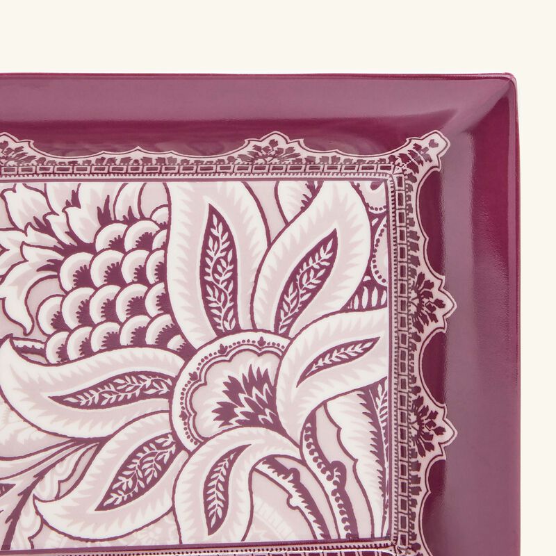 Bloom Trinket Tray Rectangular Small Pink etro bloom trinket tray rectangular small pink