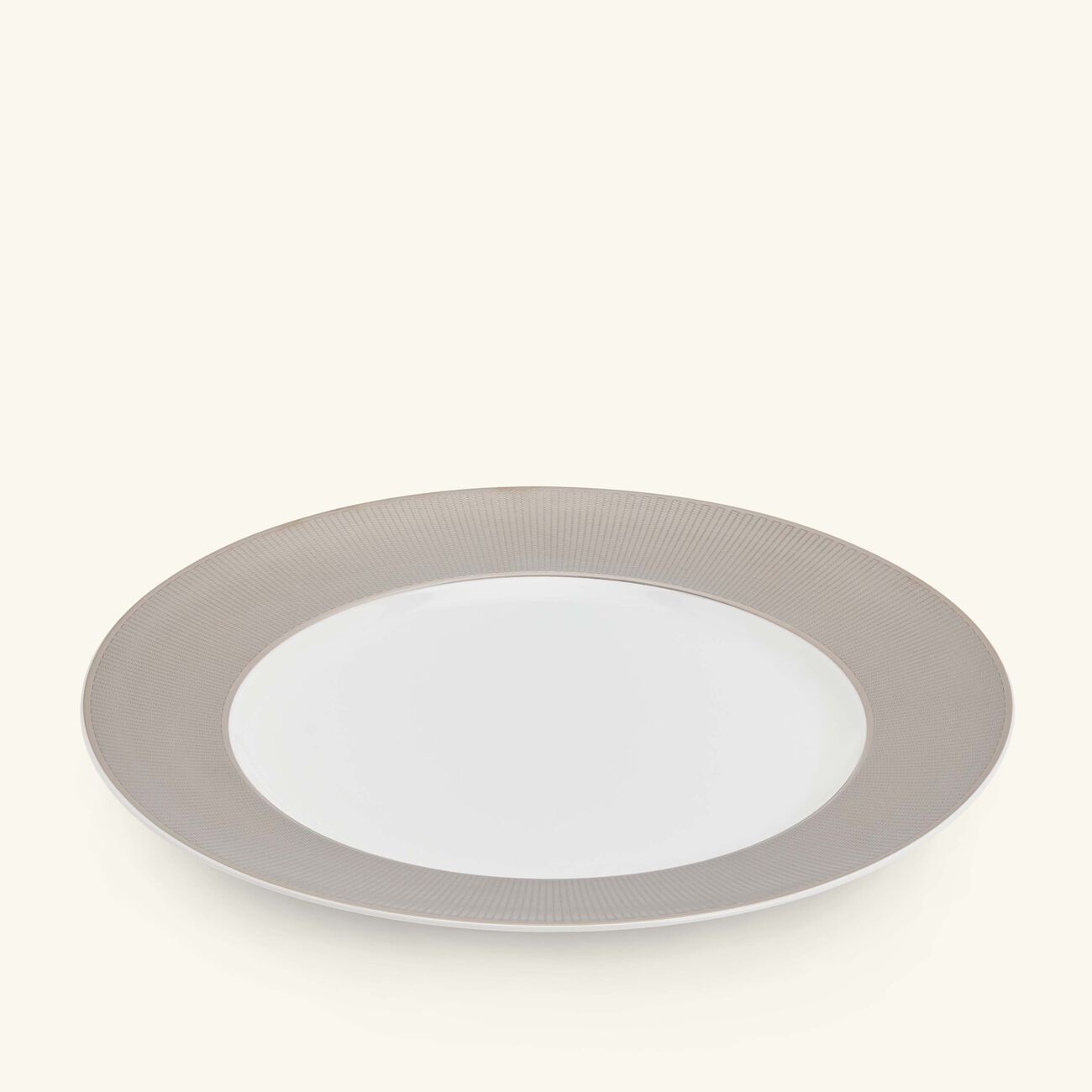 Penthouse Hewitt Dinner Plate Round Grey 27cm ralph lauren home penthouse hewitt dinner plate round grey 27cm